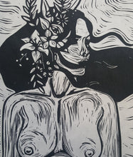 Load image into Gallery viewer, Mother - lino print