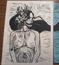 Charger l'image dans la galerie, Mother - lino print