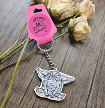 画像をギャラリービューアに読み込む, Squonk wooden keyring