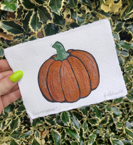 Gourd-geous A6 print