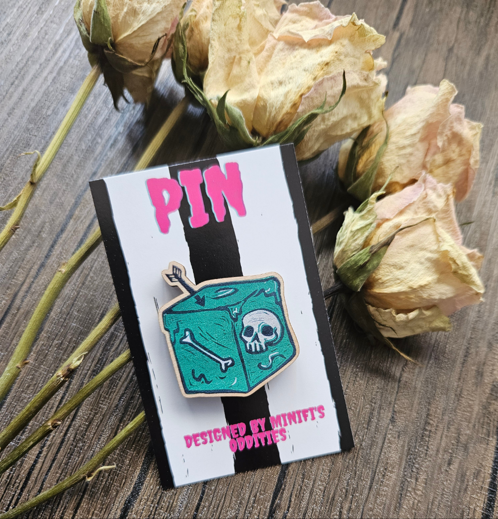 Gelatinous cube pin