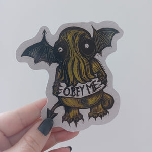 Baby Cthulu sticker