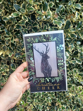 将图片加载到图库查看器，Stag Christmas card