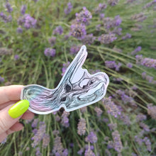 画像をギャラリービューアに読み込む, Iridescent Triceratops Sticker