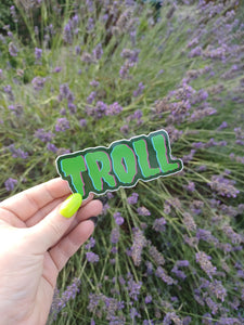 Troll sticker