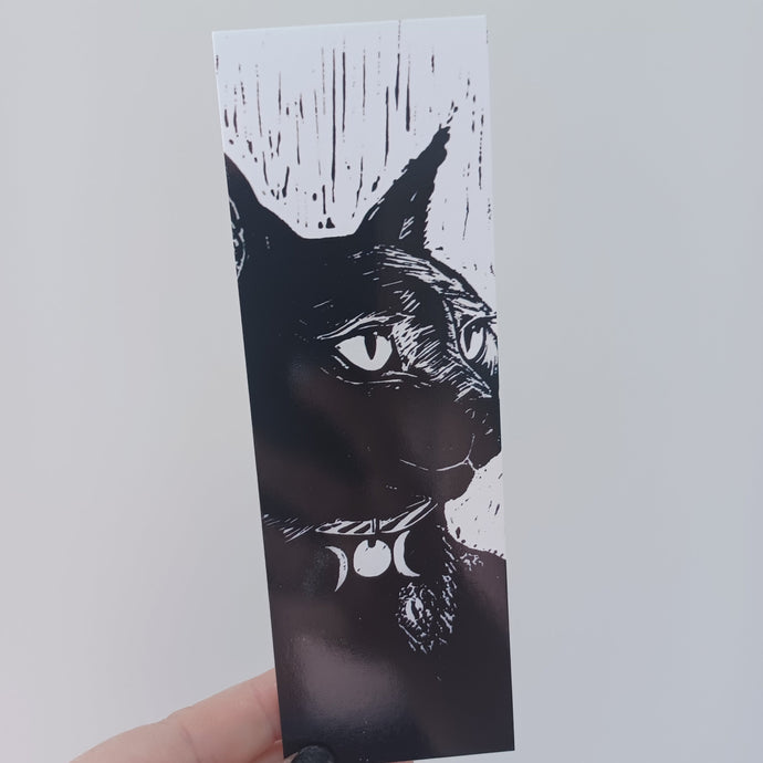 Salem Black Cat bookmark