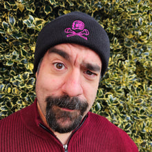 画像をギャラリービューアに読み込む, Black Beanie Hat- Minifi logo