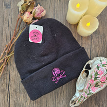 画像をギャラリービューアに読み込む, Black Beanie Hat- Minifi logo