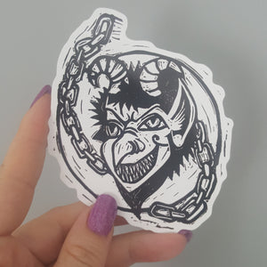 Krampus Sticker