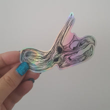 画像をギャラリービューアに読み込む, Iridescent Triceratops Sticker