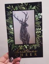 将图片加载到图库查看器，Stag Christmas card