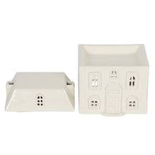 Load image into Gallery viewer, White Ceramic oil burner house